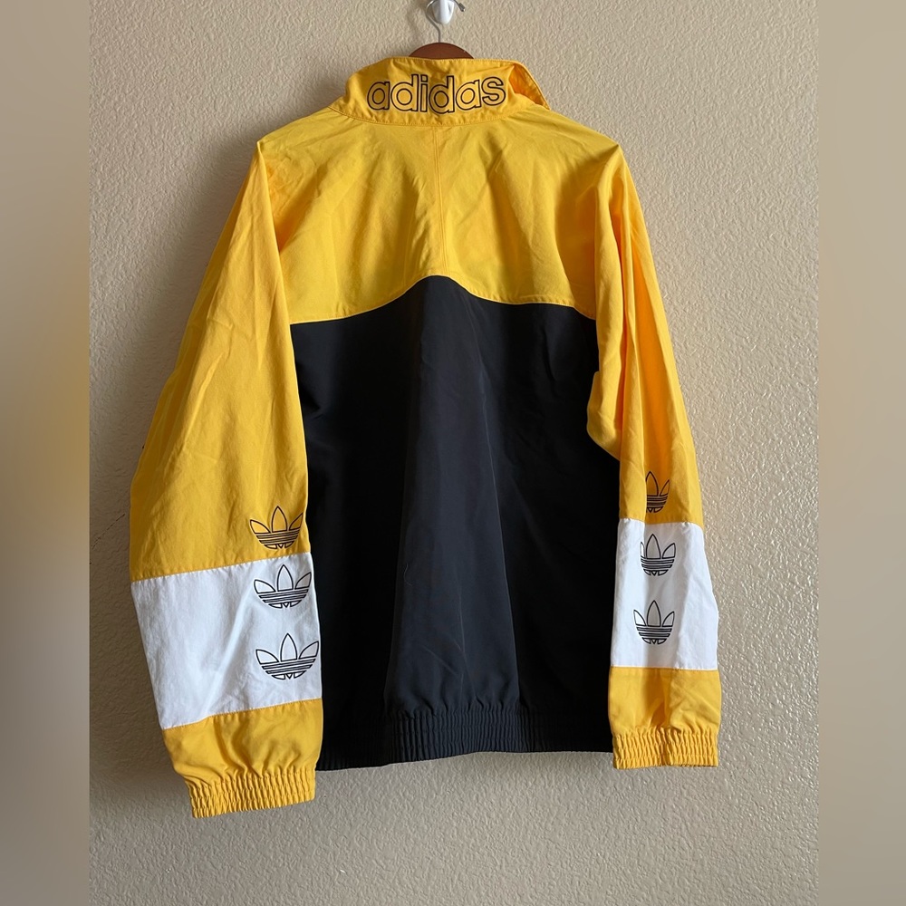 Adidas Jacket Yellow Size L